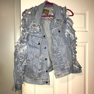 Custom denim jacket